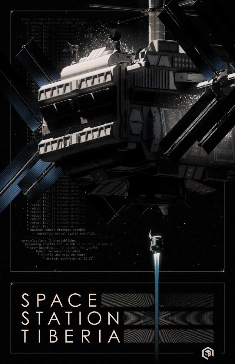 Space Station Tiberia poster